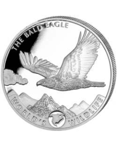 2021 1 oz Geiger Bald Eagle Silver Coin 2021 1 oz Geiger Bald Eagle Silver Coin