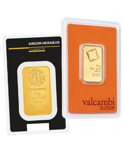 20 Gram Gold Bar - Design Our Choice