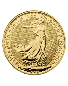 2021 1 oz Gold Britannia Coin BU 2021 1 oz Gold Britannia Coin BU