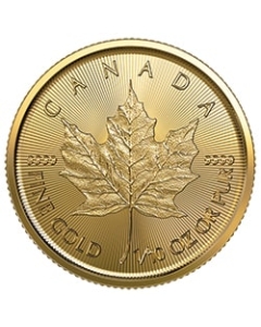 2023 RC Gold Maple 1/10 oz Coin - Reverse