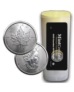 2023 RC Silver Maple MintCertified Premium Uncirculated 1 oz Coin | Sealed Tube 2023 RC Silver Maple MintCertified Premium Uncirculated 1 oz Coin | Sealed Tube
