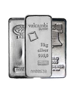1 Kilo Silver Bar - Generic