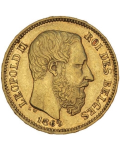 20 Francs Belgium Gold Coin Avg Circulated - Random Years 20 Francs Belgium Gold Coin Avg Circulated - Random Years