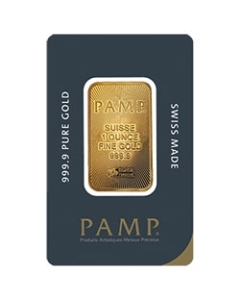 Pamp Suisse Gold New 1 oz Bar Pamp Suisse Gold New 1 oz Bar
