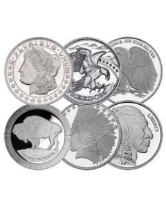 1 oz Silver Rounds (New) - Design Our Choice 1 oz Silver Rounds (New) - Design Our Choice
