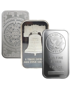1 oz Silver Bars - Design Our Choice
