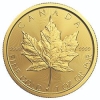 1 oz Canadian Gold Maple Leaf Coin - Random Year