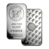 5 oz Sunshine Mint Silver Bar - Microengraved Security Feature