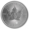 2015 Silver Canadian Maple Leaf Coin BU