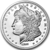 1 oz Sunshine Morgan Silver Round