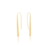 Gold Drop 24k Earrings | SD24K