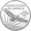 1 oz Proof Platinum American Eagle -  Random Year