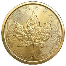 2023 1 oz Canadian Gold Maple Leaf Coin BU