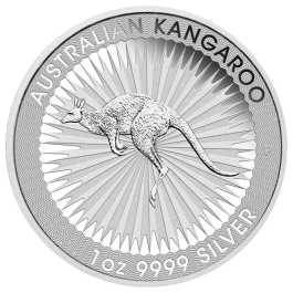1 oz Australian Silver Kangaroo Coin - Random Year