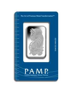 1 oz Pamp Suisse Platinum Bar - In Assay