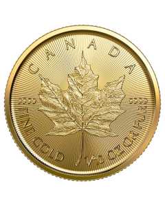 2021 1/10 oz Canadian Gold Maple Leaf Coin BU
