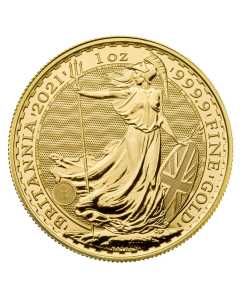 2021 1 oz Gold Britannia Coin BU