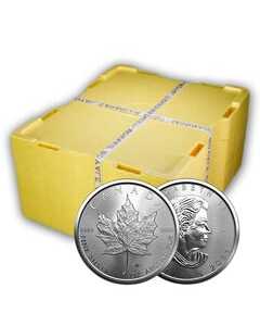 2021 Silver Maple Leaf Monster Box - 500 Coins (Sealed)