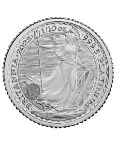 2023 1/10 oz Britannia Platinum Coin
