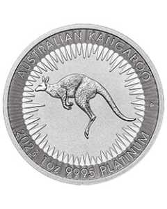 2023 PE Platinum Kangaroo 1 oz Coin - Reverse