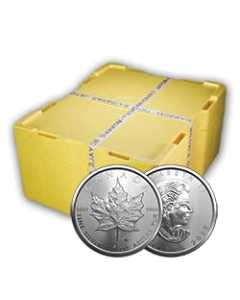 Silver Maple Leaf Monster Box