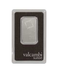 1 oz Valcambi Platinum Bar - In Assay