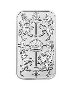 1 oz Royal Mint Celebration Silver Bar