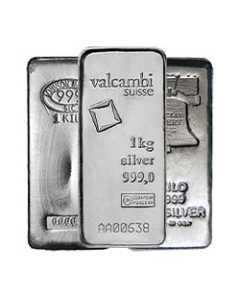 1 Kilo Silver Bar - Generic