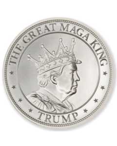 1.5 oz Trump MAGA Silver Round