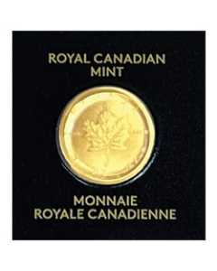 2023 1 Gram Canadian Gold Maplegram25 Coin