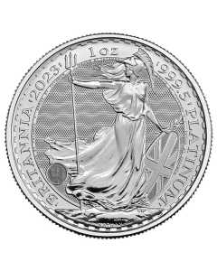 2023 1 oz Platinum Britannia Coin BU