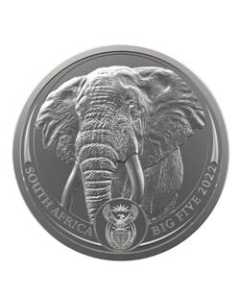 2022 1 oz South African Platinum Elephant Coin