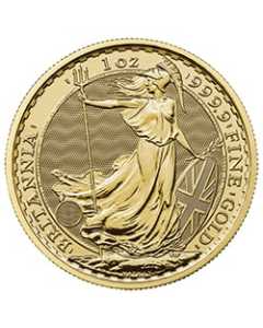 Random BR Gold Britannia 1 oz Coin