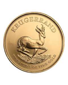 1 oz South African Gold Krugerrand Coin - Random Year