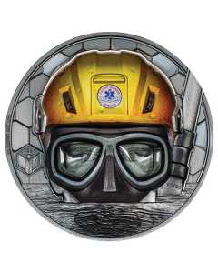 2023 3 oz Real Heroes Coast Guard Proof Silver Coin