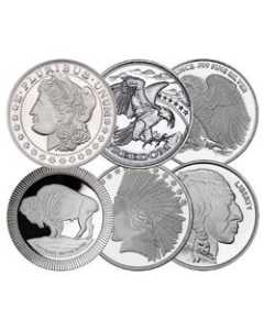 1 oz Silver Rounds (New) - Design Our Choice