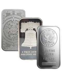 1 oz Silver Bars - Design Our Choice