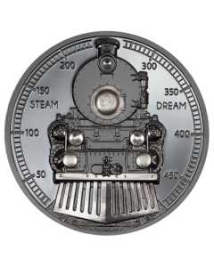 2023 2 oz Steam Dream Train Proof Silver Coin | The Journey