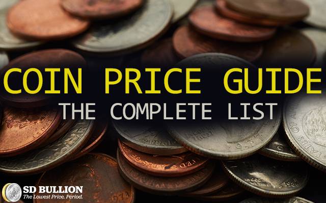 Coin Price Guide - The Complete List