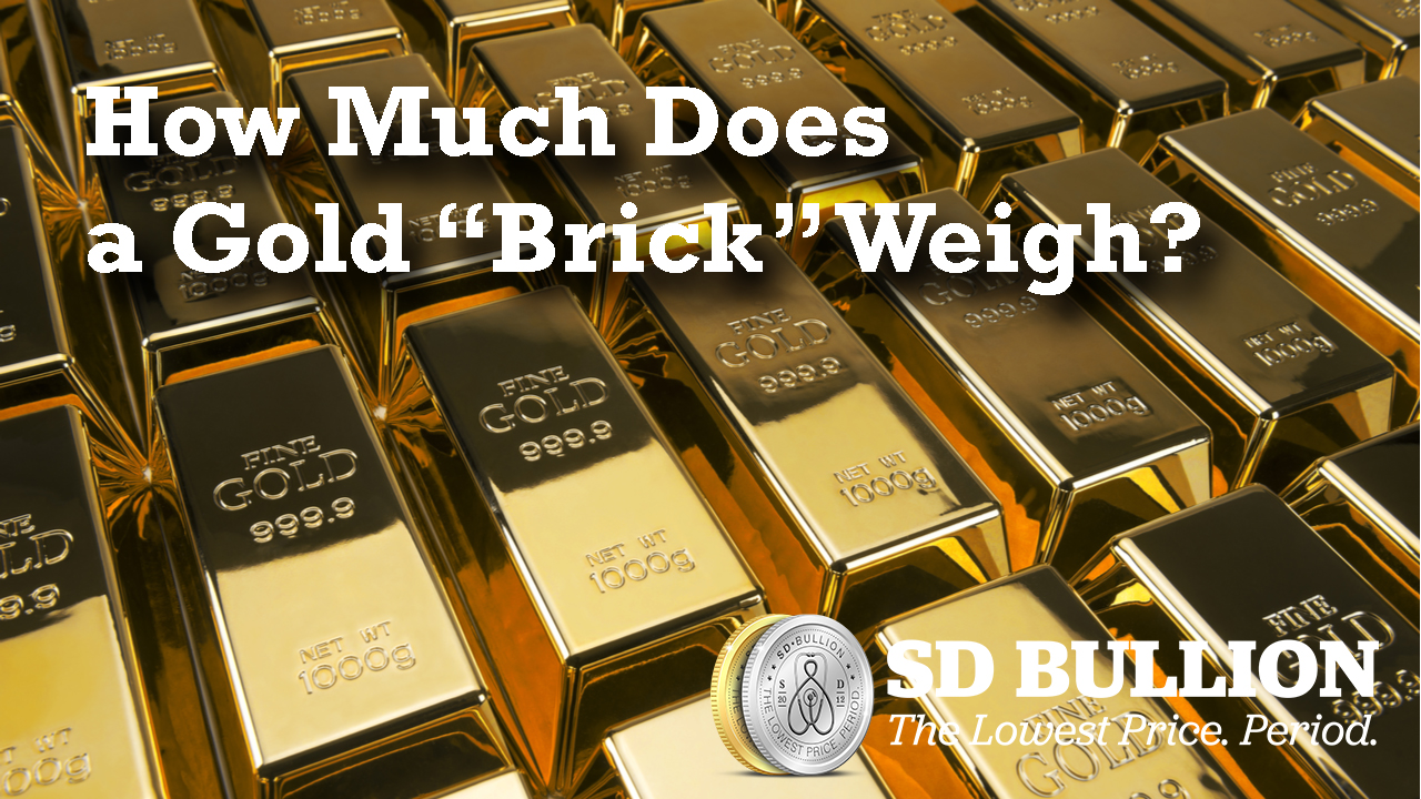 How Much Does a Gold Brick Weigh?