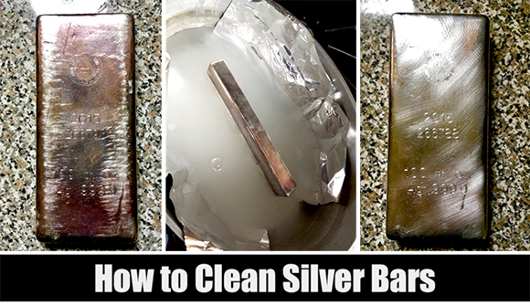How to Clean Silver Bullion Bars