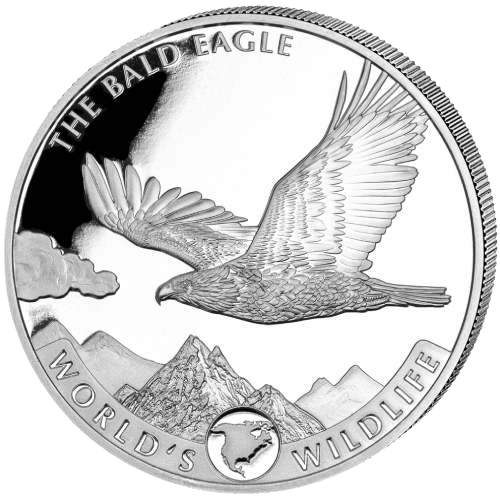 Geiger Bald Eagle Silver Coin