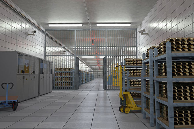Bullion Storage Process