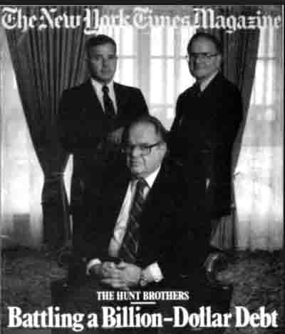 The New York Time Magazine Cover - The Hunt Brothers