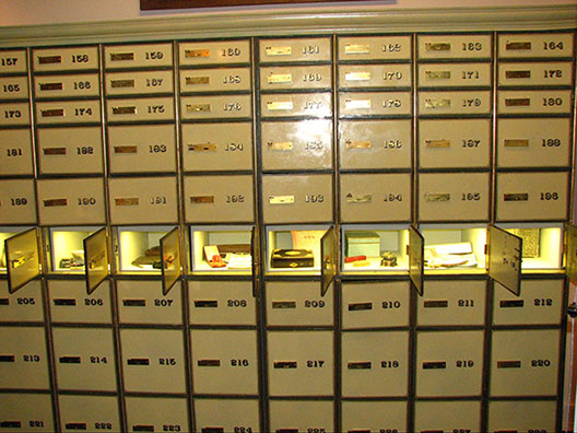 Bank Safe Deposit Box (no FDIC insurance, yet there are 3rd party insurance options)