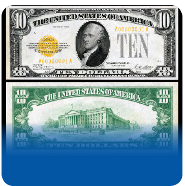 Gold Accountings of US Dollars Back