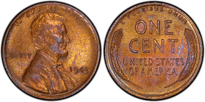1943 Copper Penny
