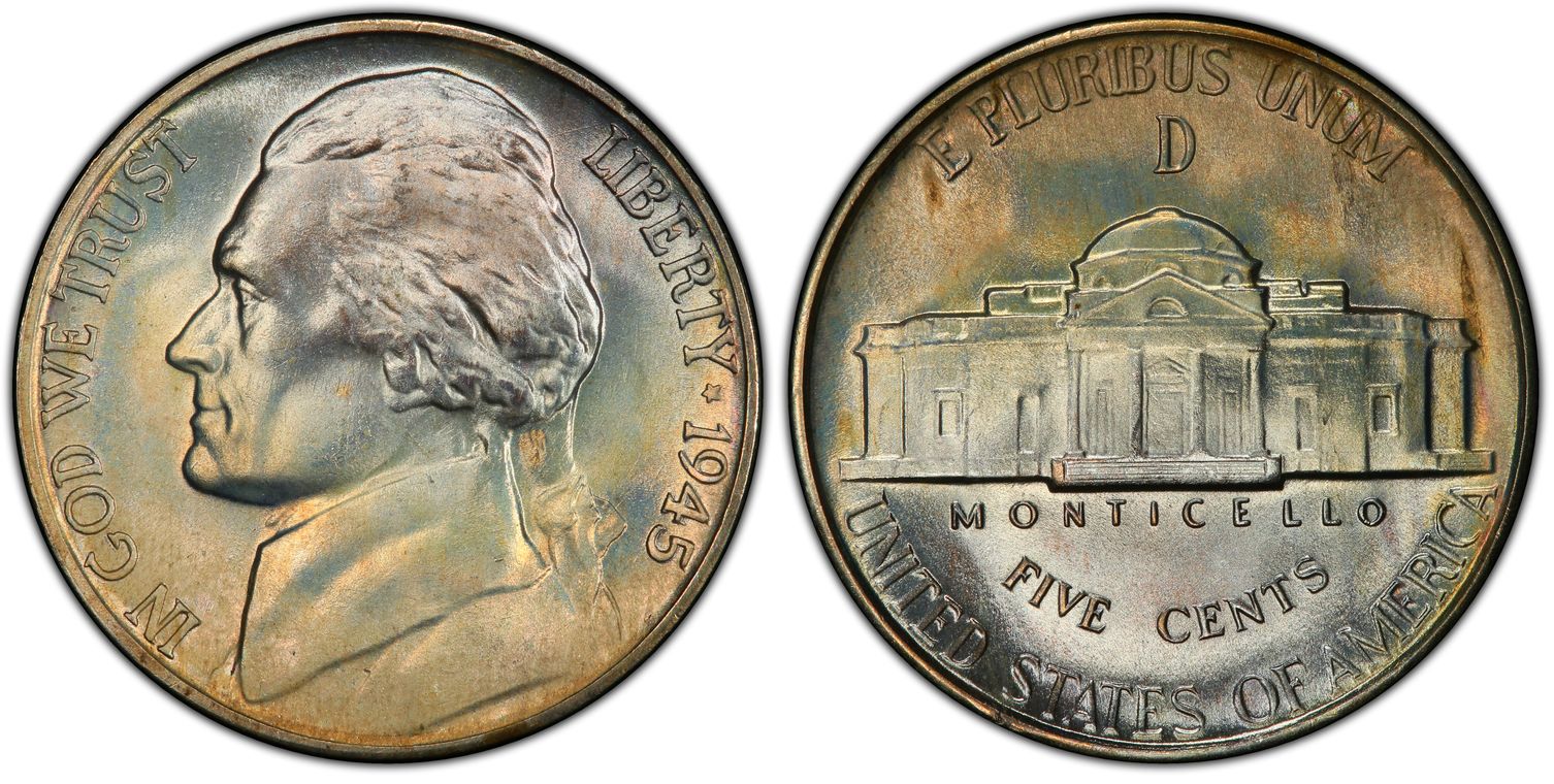 1945-D Jefferson Nickel
