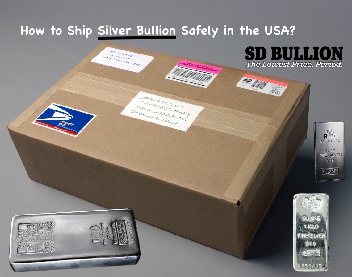 How to ship silver safely USPS mail silver SD Bullion SDBullion.com