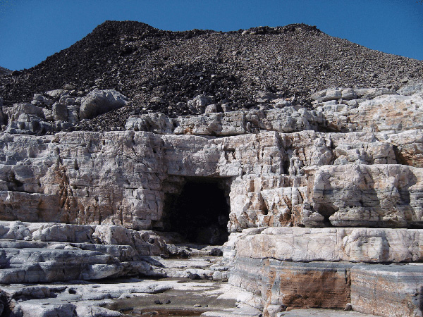 Mine entrance